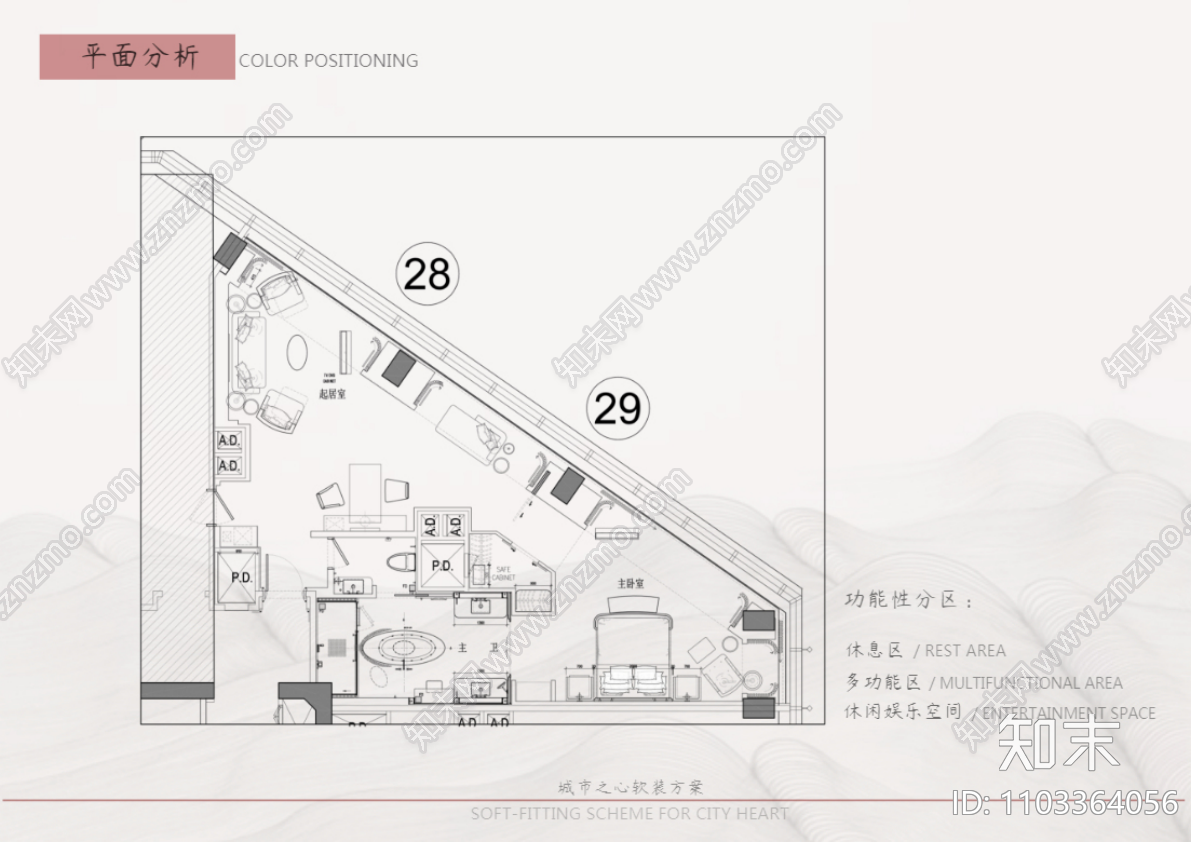 城市之心高端酒店A#套房软装方案文本下载【ID:1103364056】_【知末方案文本库】