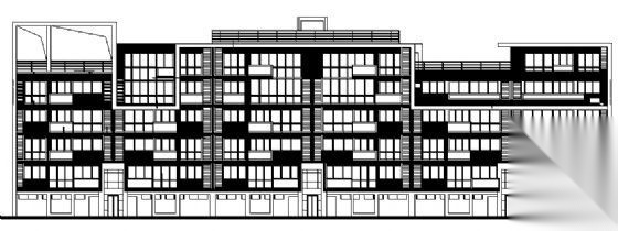 东部花园洋房1、3栋住宅楼建筑施工图cad施工图下载【ID:149847189】