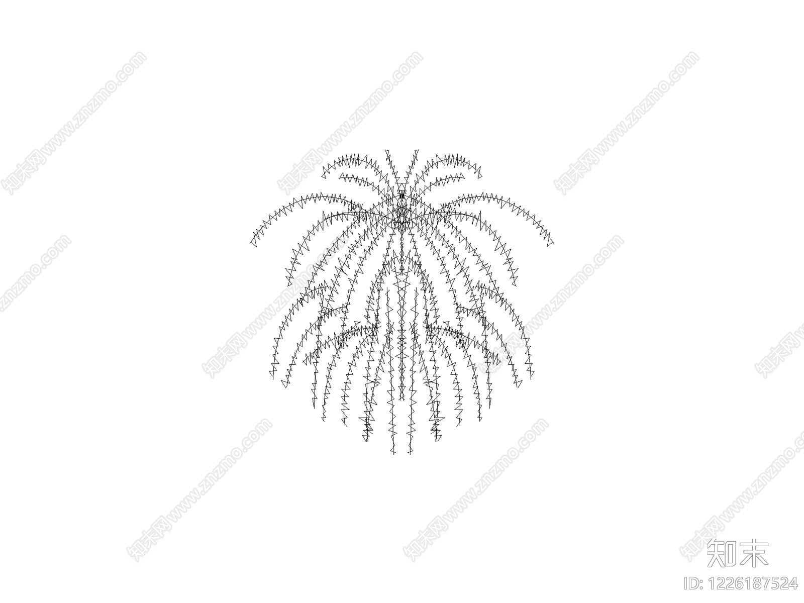 灌木种植CAD图纸