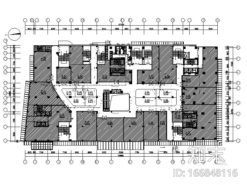 天悦荟商业1~3F公区及商铺给排水末端设计施工图（CAD,6...cad施工图下载【ID:166848116】