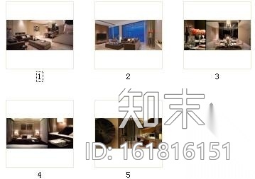 [香港]现代精装复式住宅示范单位施工图（含实景）施工图下载【ID:161816151】