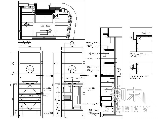 [香港]现代精装复式住宅示范单位施工图（含实景）施工图下载【ID:161816151】