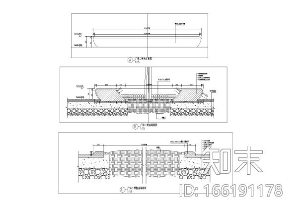 [四川]组团绿地住宅小区景观设计施工图施工图下载【ID:166191178】