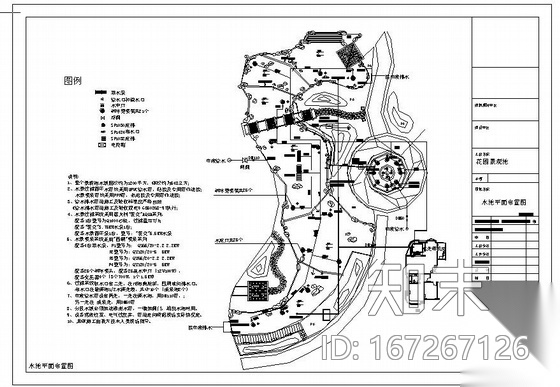 某水景喷泉设计施工图cad施工图下载【ID:167267126】