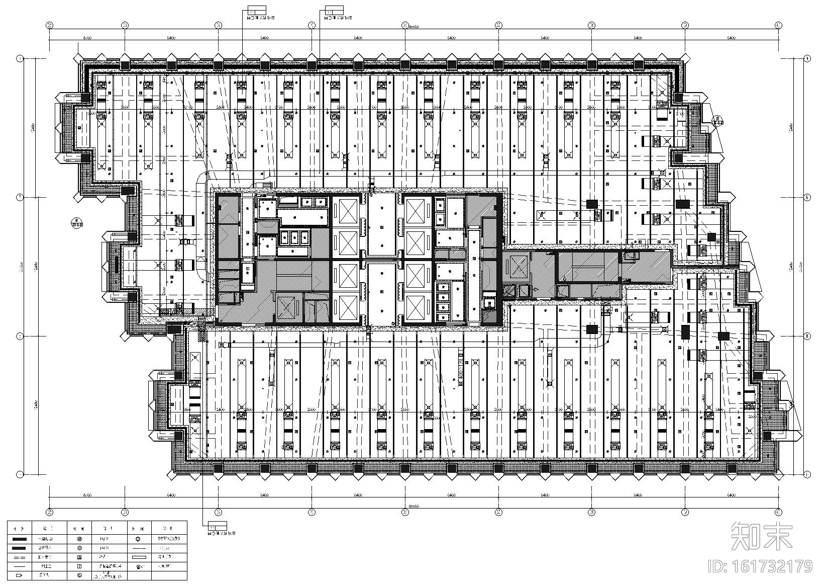 [上海]超高层现代SOHO办公综合体内装施工图施工图下载【ID:161732179】