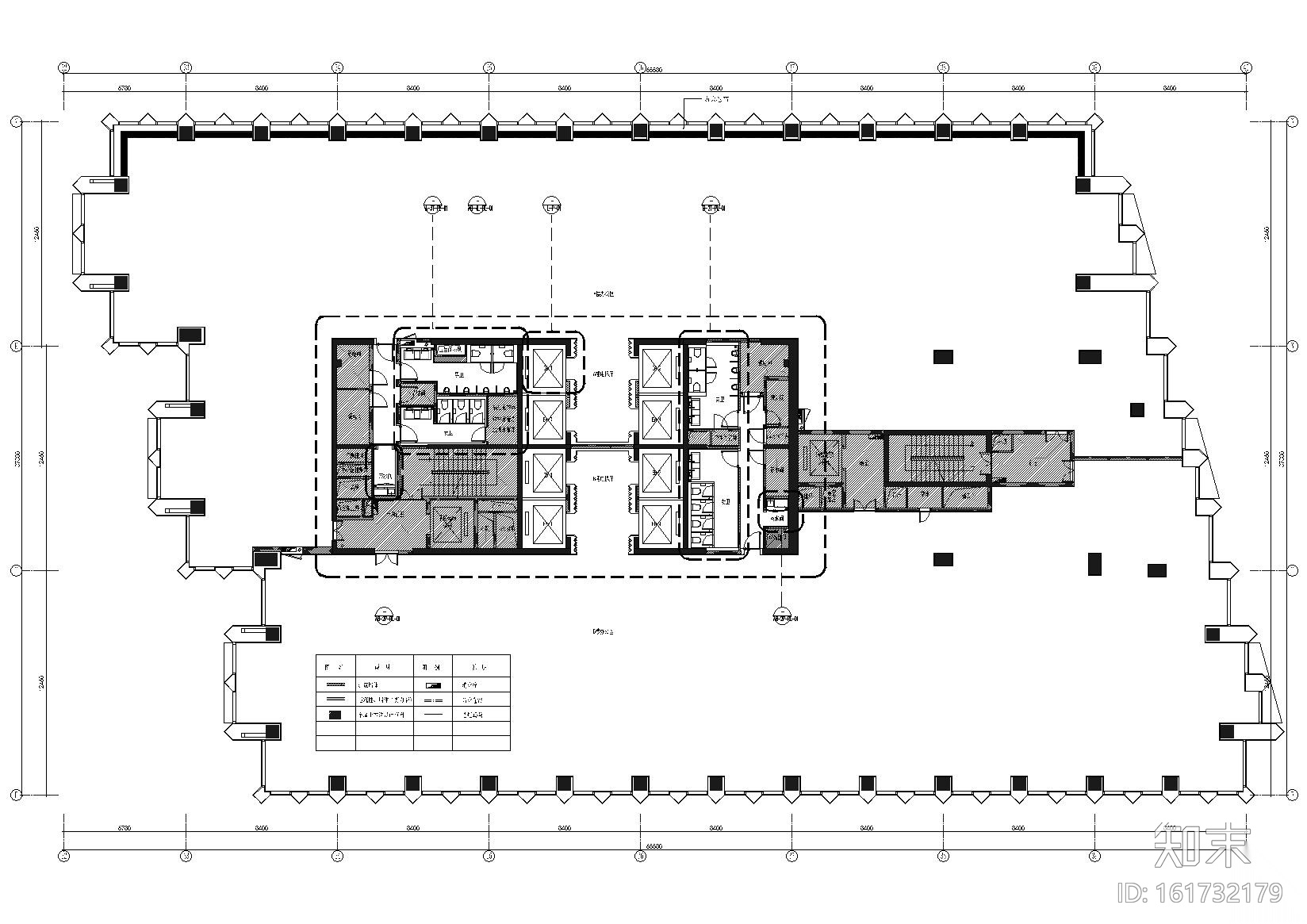 [上海]超高层现代SOHO办公综合体内装施工图施工图下载【ID:161732179】