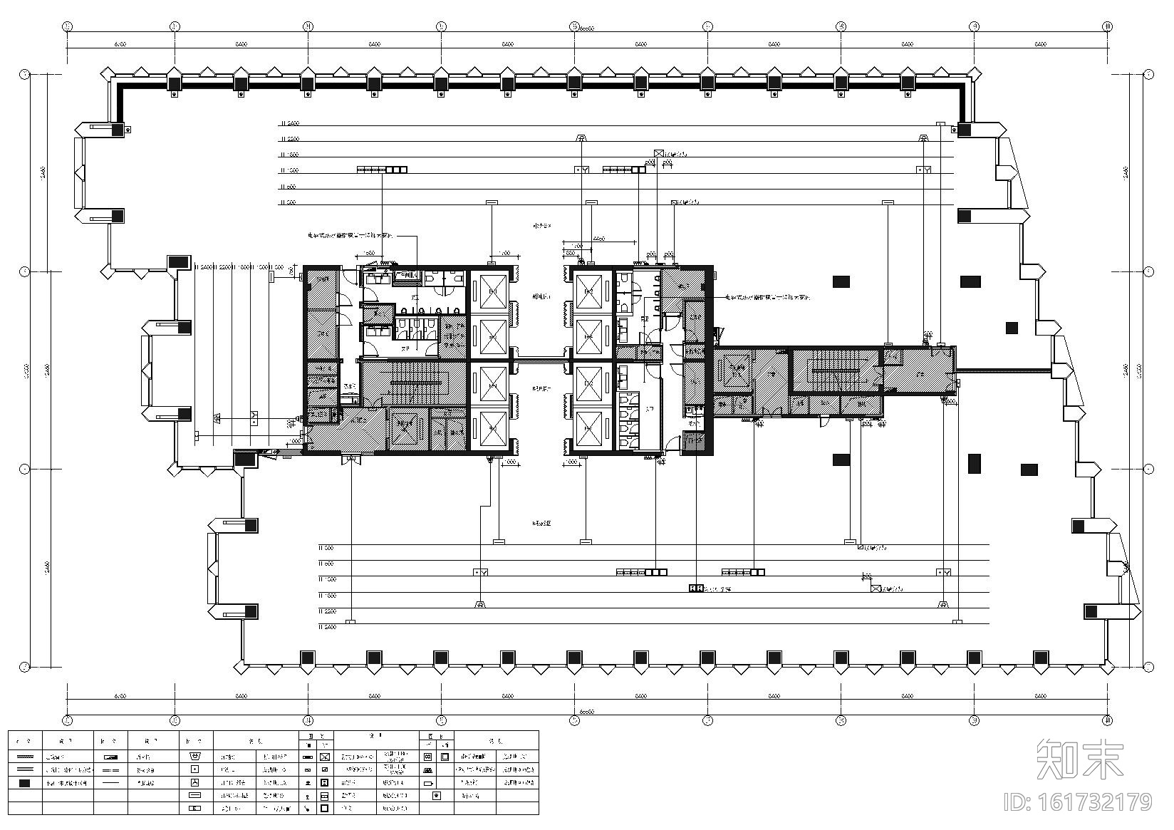 [上海]超高层现代SOHO办公综合体内装施工图施工图下载【ID:161732179】