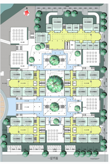 北京航空航天大学沙河新校区建筑规划（含食堂/宿舍/教学...cad施工图下载【ID:149559122】