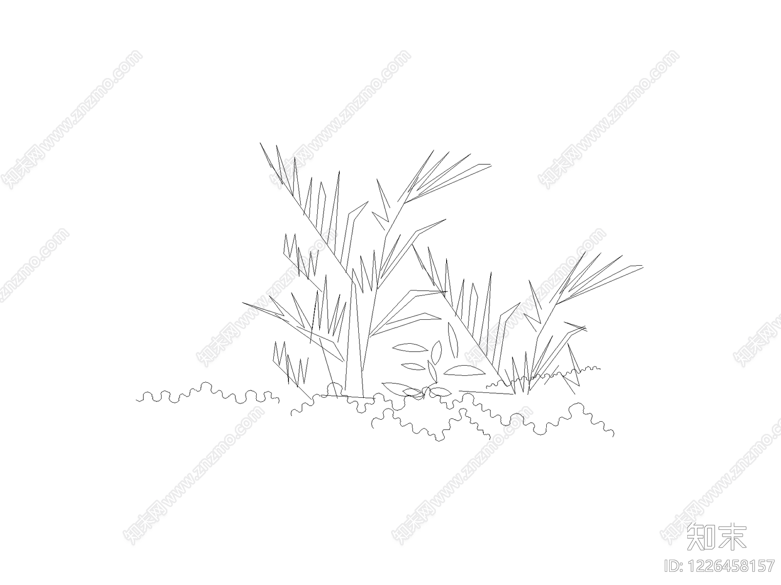 地被种植CAD图纸