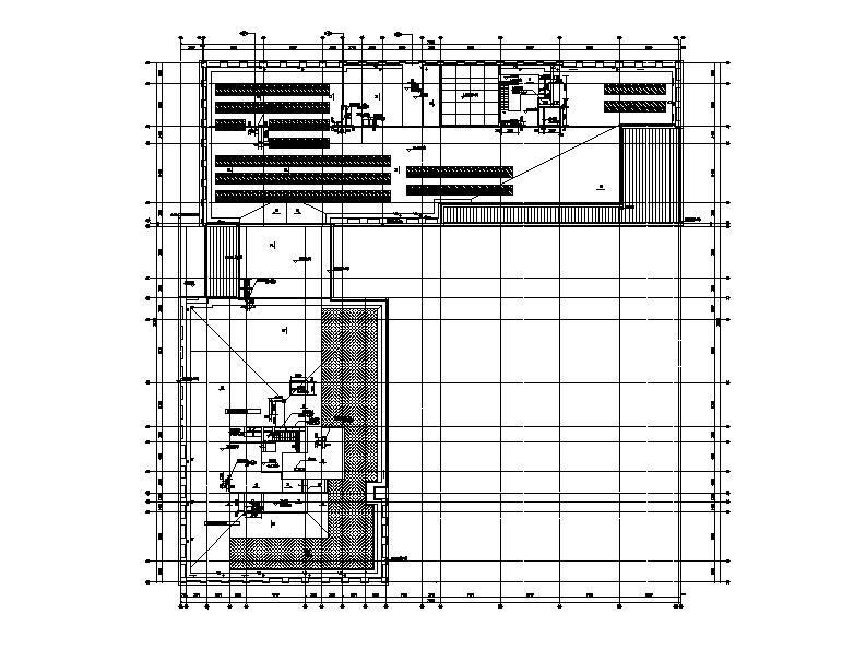 [浙江]高层框架结构幕墙立面商务办公楼建筑施工图施工图下载【ID:149958149】