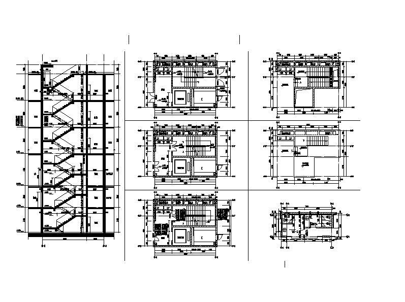 [浙江]高层框架结构幕墙立面商务办公楼建筑施工图施工图下载【ID:149958149】