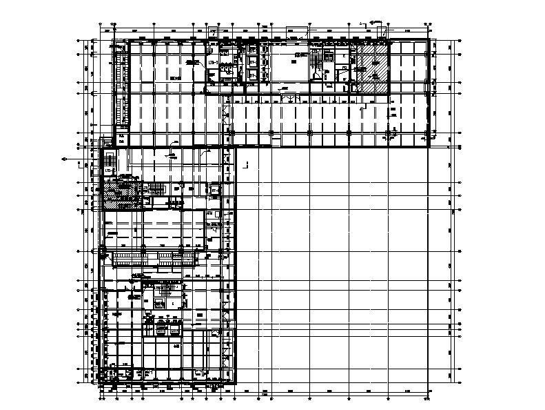 [浙江]高层框架结构幕墙立面商务办公楼建筑施工图施工图下载【ID:149958149】