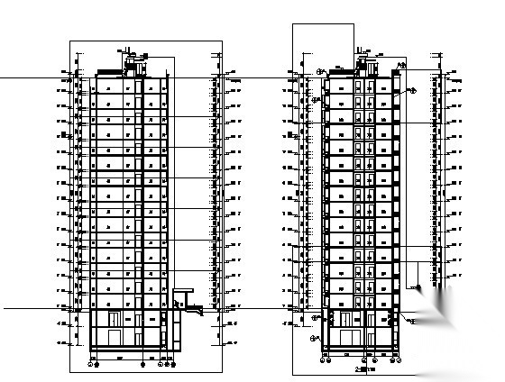 [北京]海淀区某地块定向安置房建筑扩初图施工图下载【ID:166566117】