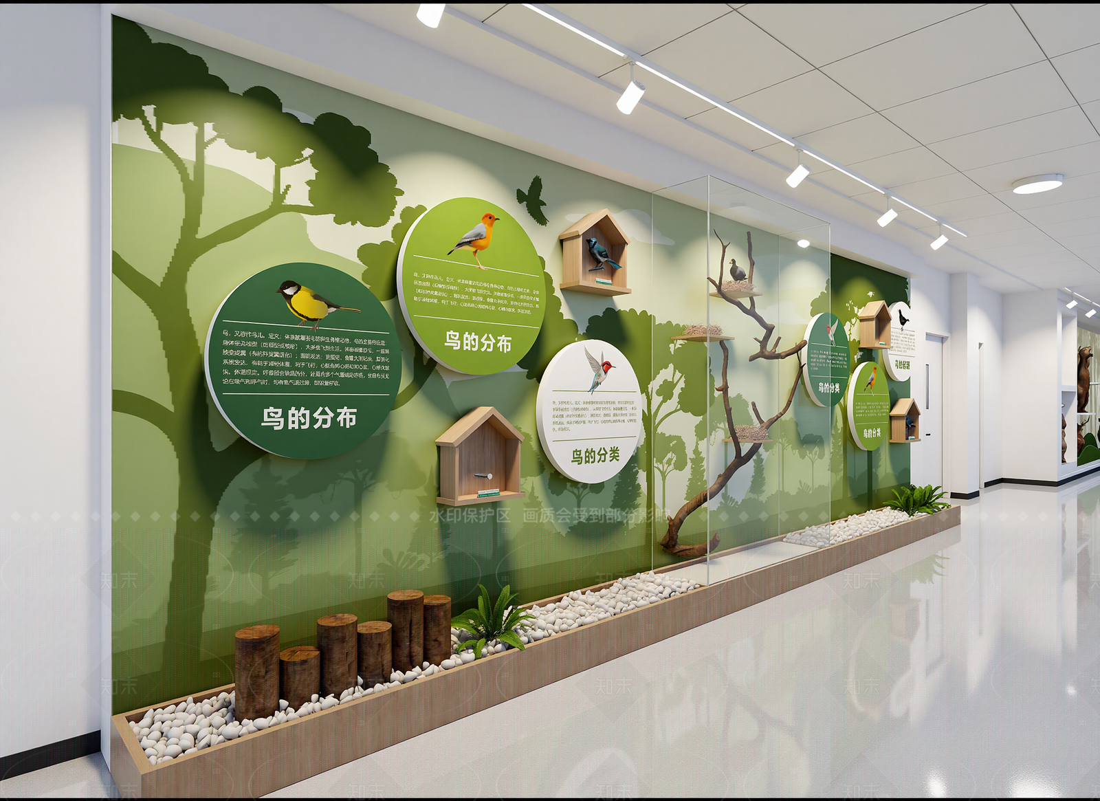 现代科学展厅3D模型下载【ID:1214994013】