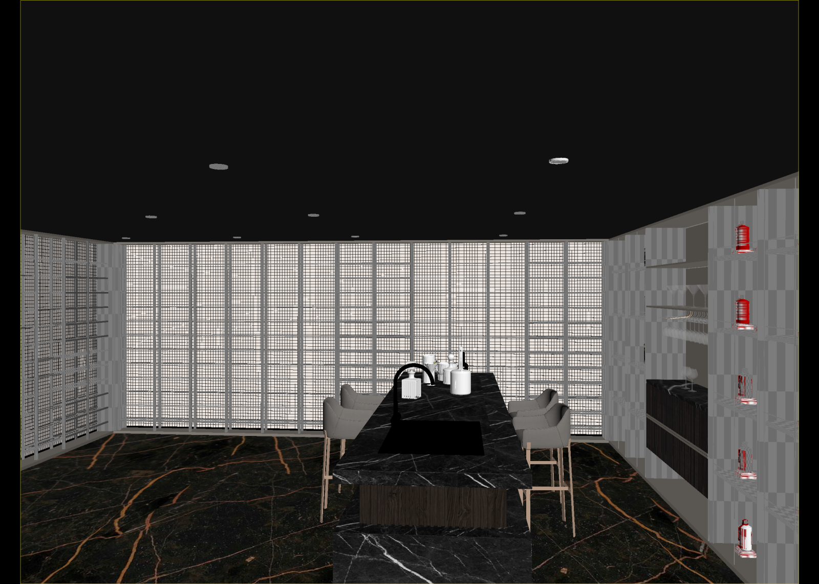 现代酒吧3D模型下载【ID:1214346399】