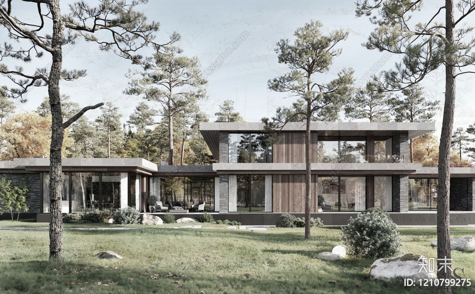 建筑外立面贴图下载【ID:1210799275】