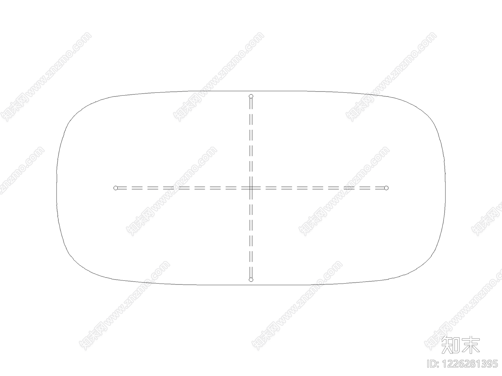 桌子cad施工图下载【ID:1226281395】