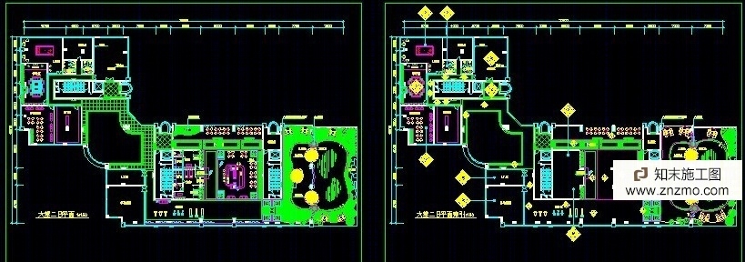 娱乐中心装饰设计cad施工图下载【ID:36948664】