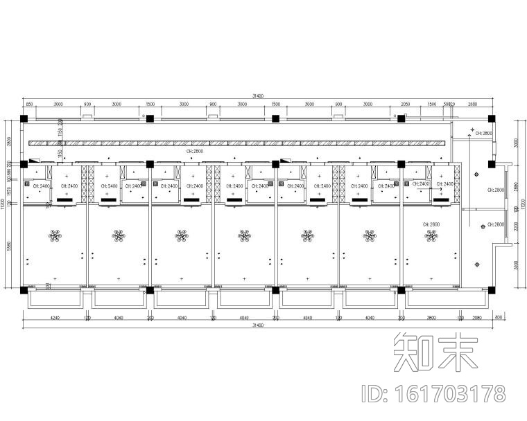 [江苏]养老项目-三湾村上海人家酒店养老公寓内装施工...cad施工图下载【ID:161703178】