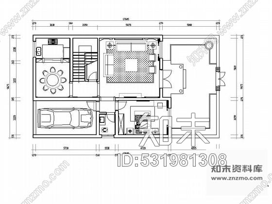 施工图经典中式三层别墅室内装修图含效果cad施工图下载【ID:531981308】