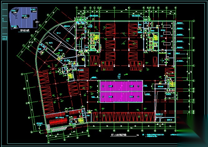 某酒店建筑设计图纸cad施工图下载【ID:151526128】