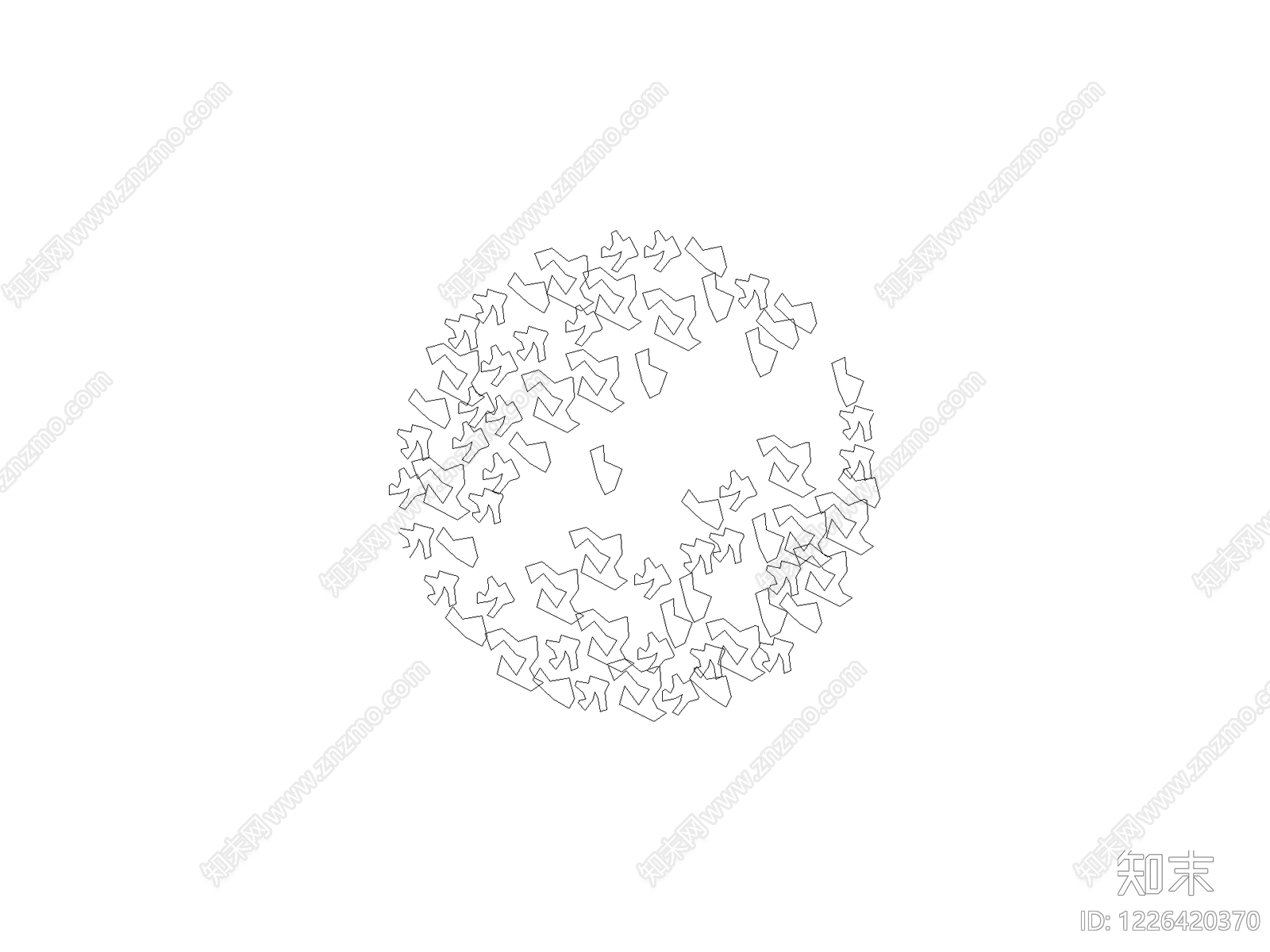 填充图案CAD图纸