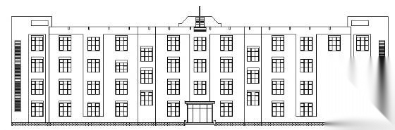 中学学生宿舍楼cad施工图下载【ID:151537126】