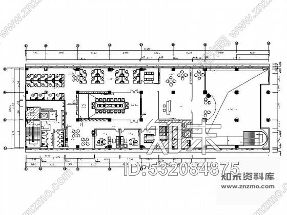施工图高档现代纺织服装创新中心写字楼装修图含实景施工图下载【ID:532084875】