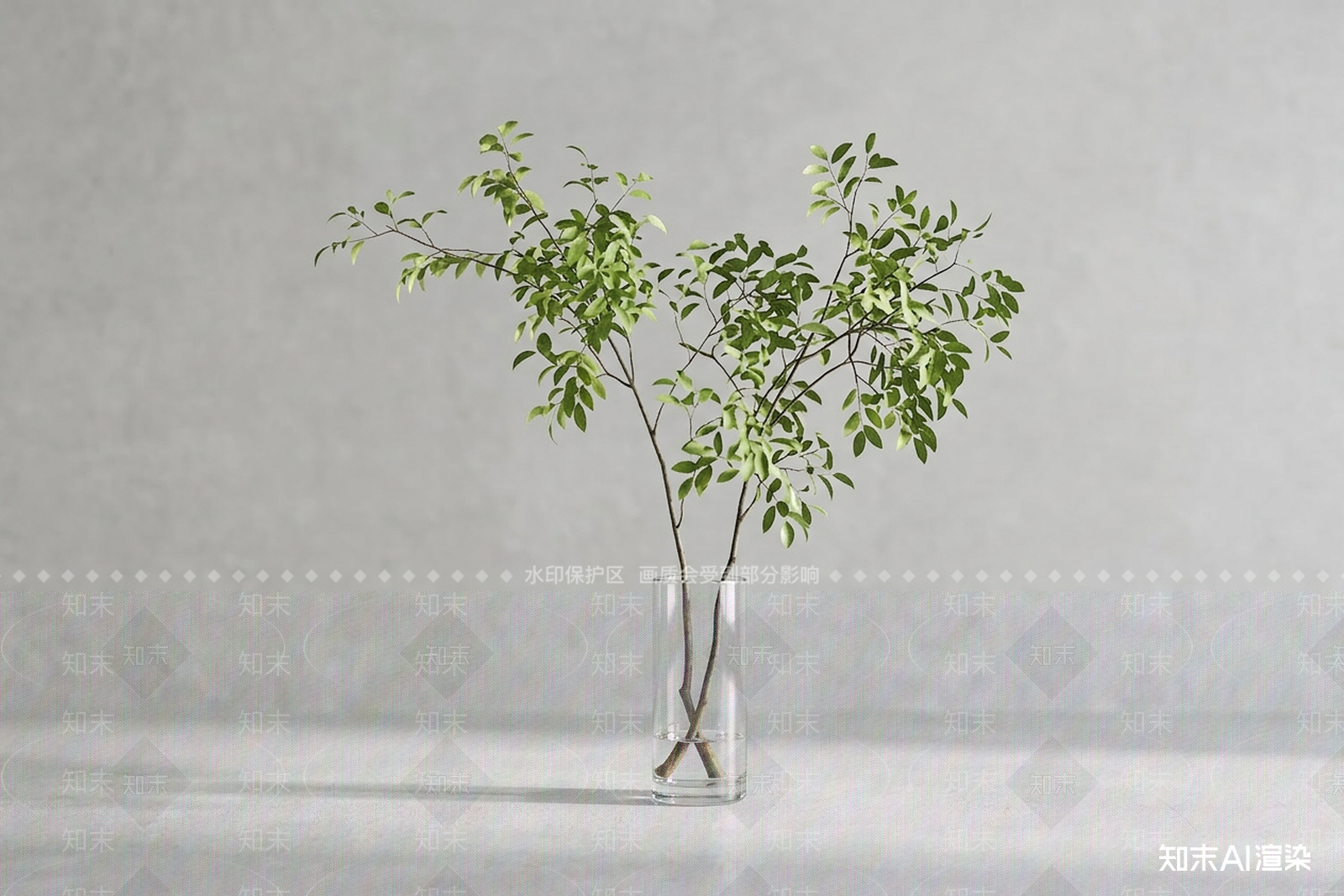 造型绿植灌木3D模型下载【ID:1227485090】