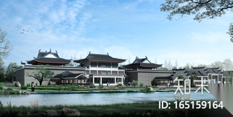 [安徽]红色旅游抗日纪念馆设计cad施工图下载【ID:165159164】