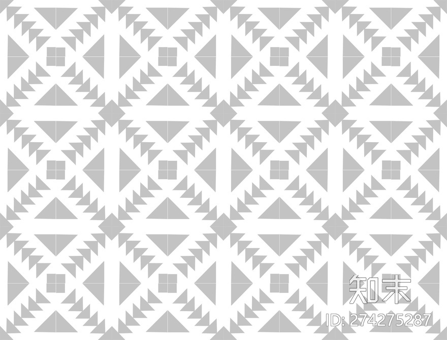 日式简约灰色花砖贴图下载【ID:274275287】