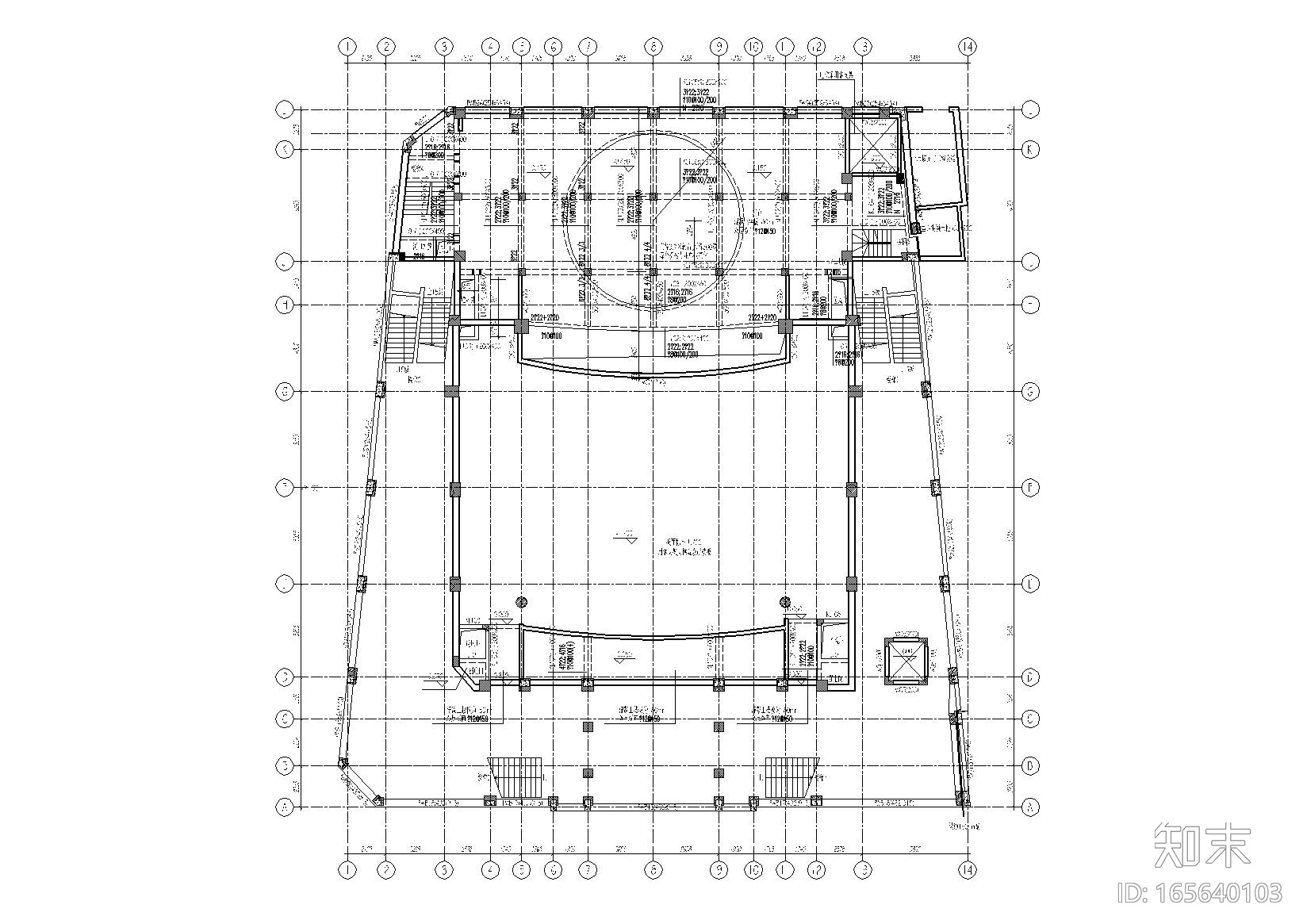 某戏院框架结构改造加固全套施工图5大专业施工图下载【ID:165640103】