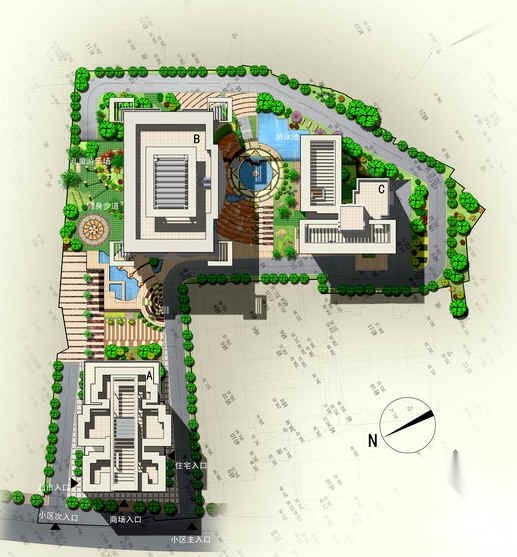 [重庆市]某路段危旧房改造二十四层农贸商住楼工程建筑方...cad施工图下载【ID:167026126】