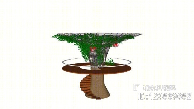 超级树SU模型下载【ID:123869682】