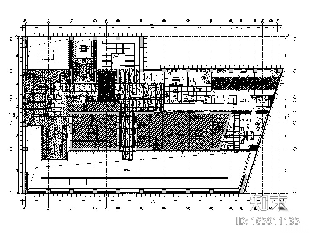 重庆威斯汀酒店施工图设计+效果图cad施工图下载【ID:165911135】