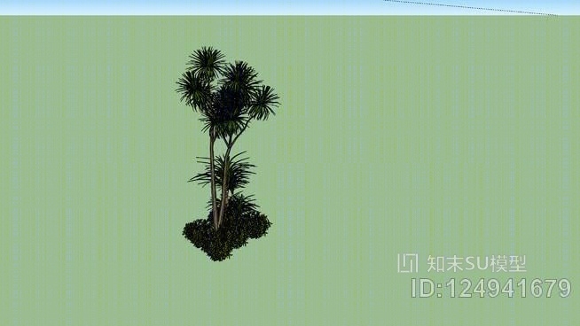 sg.dolorito，灌木和树SU模型下载【ID:124941679】
