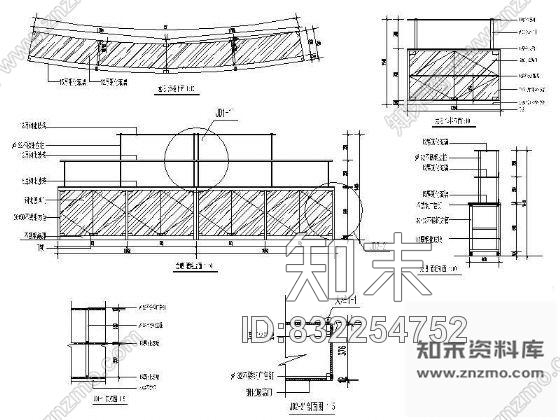 图块/节点龙吧不锈钢酒柜详图施工图下载【ID:832254752】