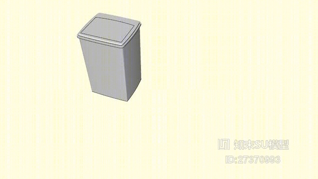 垃圾桶SU模型下载【ID:317889056】