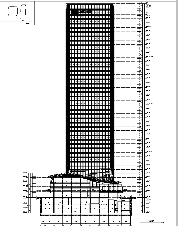 [江苏]47层超高层工业园区办公楼招标施工图施工图下载【ID:149951176】