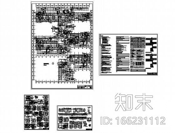郑州某小区地下车库施工图施工图下载【ID:166231112】