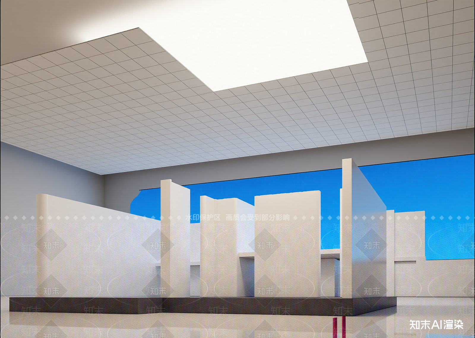 现代其他展厅3D模型下载【ID:1214942140】