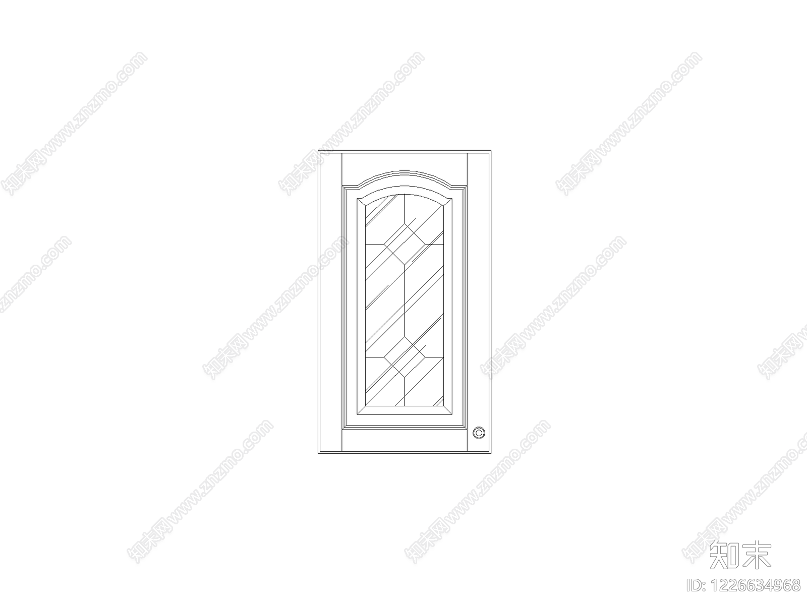 欧式内门系统CAD图纸