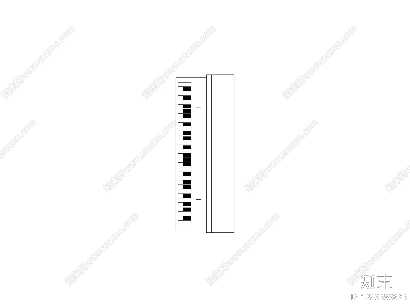 现代柜子CAD图纸