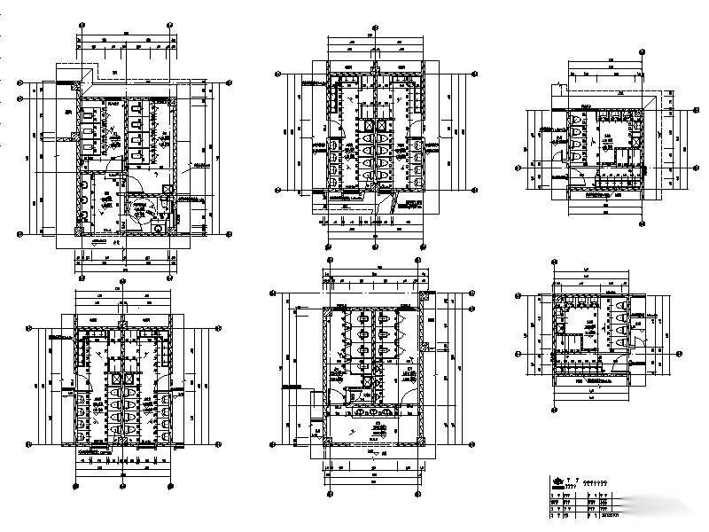 [重庆]现代风格社区幼儿园建筑施工图cad施工图下载【ID:165739190】