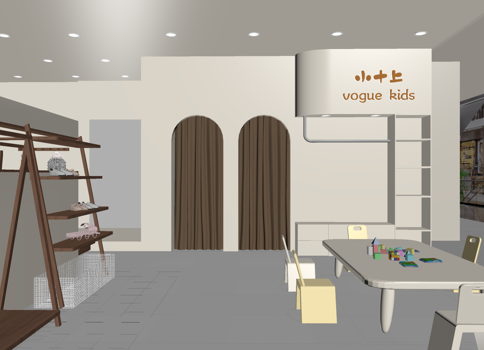 法式儿童乐园3D模型下载【ID:1214623183】