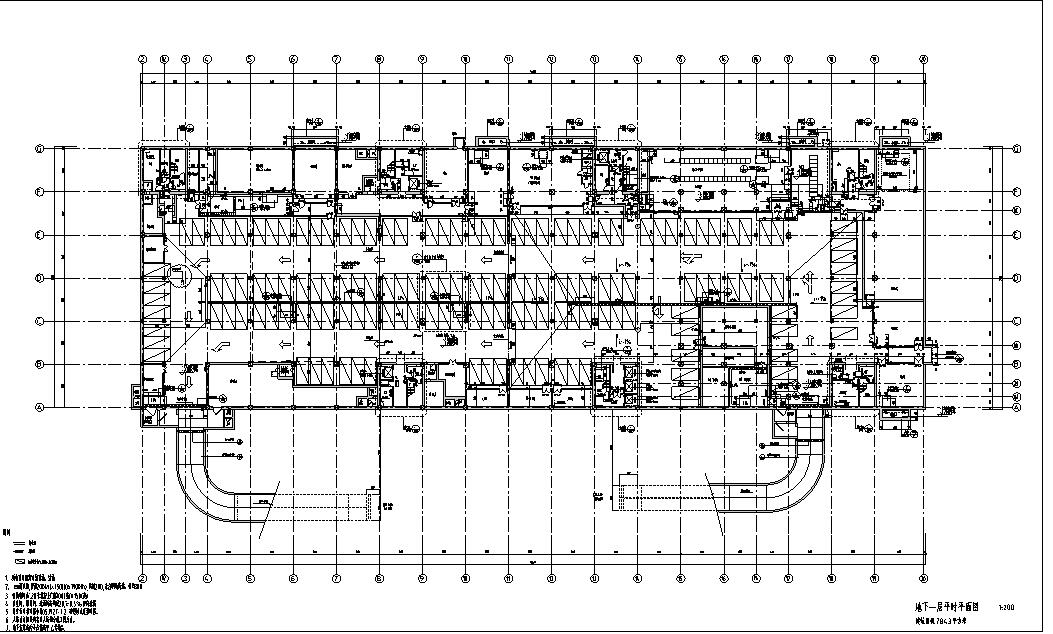 [河南]某旅游中心施工图设计（电气+给排水+建筑+结构+暖...施工图下载【ID:165942178】