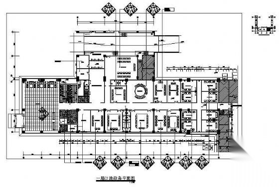 某机场VIP区装修布置图cad施工图下载【ID:160409116】