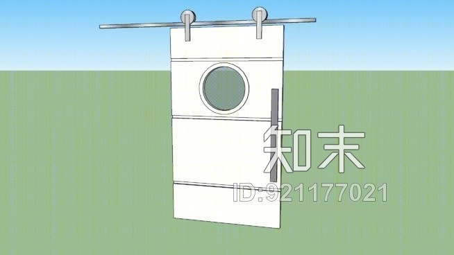 厨房门SU模型下载【ID:921177021】