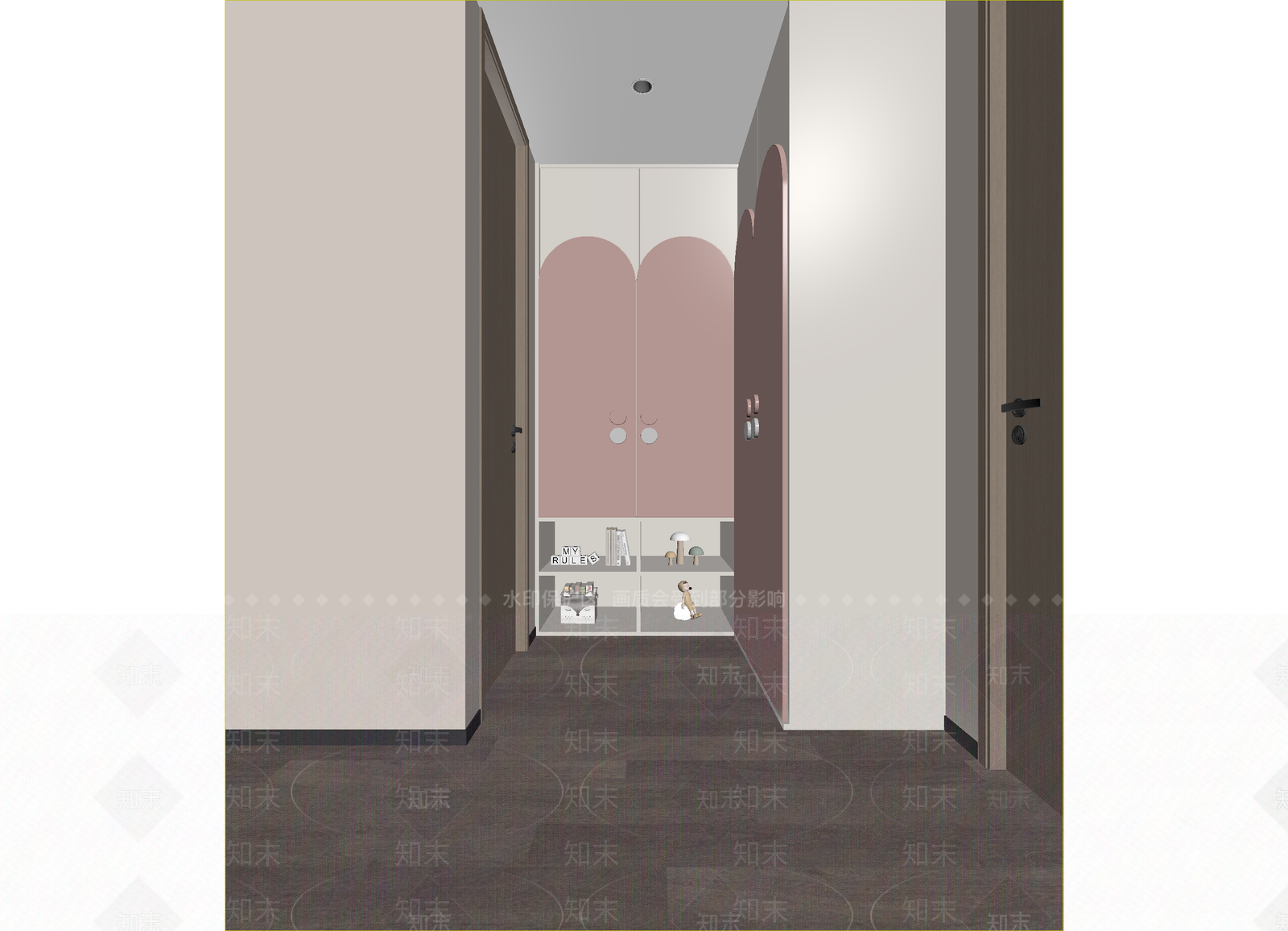 现代玄关3D模型下载【ID:1215151594】