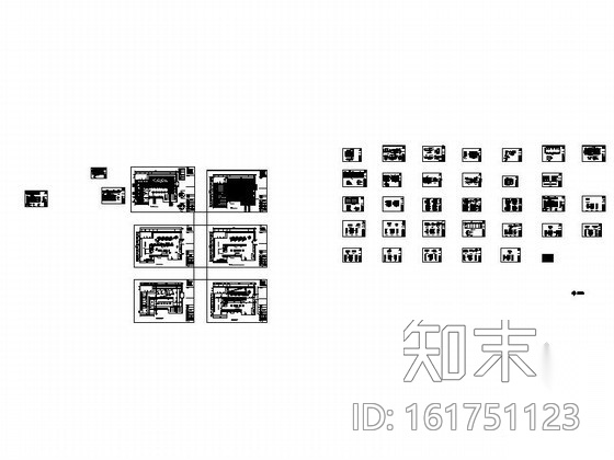 [唐山]某知名陶瓷专卖店室内装修图cad施工图下载【ID:161751123】